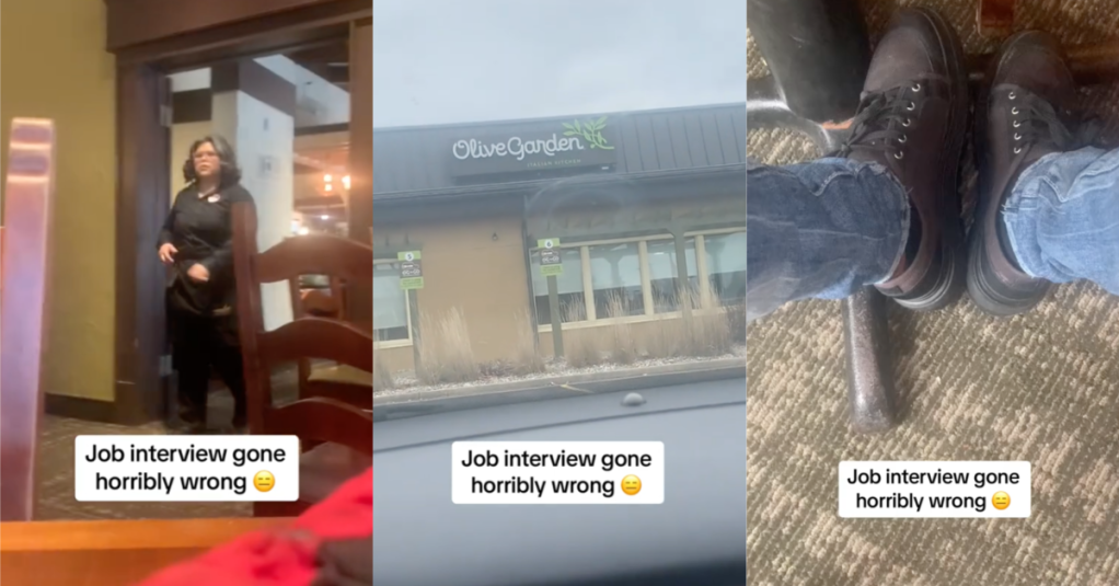 Job Seeker Interviewed At Olive Garden And It Went Completely Off The Rails. Thankfully He Documented The Entire Thing.