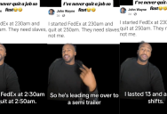 Former FedEx Employee Shares Why He Quit His Job After 20 Minutes On The Job. – ‘I’m lifting up 97-inch flat-screen TVs.’