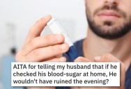 Her Diabetic Husband Told Her He Needed To Eat. She Blamed Him For Ruining The Night When He Passed Out.