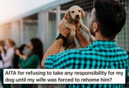 This Couple Agreed To Get A Certain Type Of Dog, But When His Wife Surprised Him With Something Else, He Wanted Nothing To Do With It