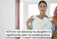 She Promised Her Daughter Her Wedding Dress, But When The Moment Arrived She Reneged Because Her Daughter Wanted To Change It