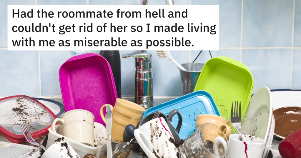 Horrible Roommate Flirts With Her Boyfriend, Steals Her Stuff And Leaves The Place A Mess, So She Gets Revenge And Makes Her Life Completely Miserable