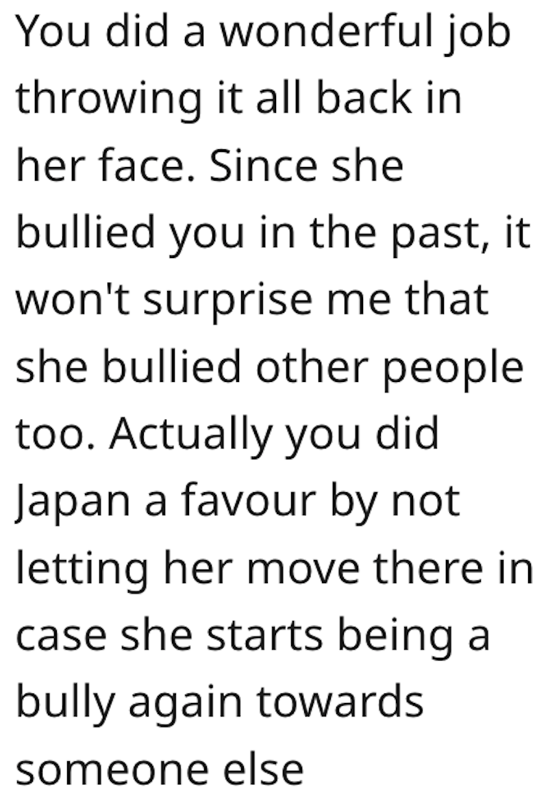Bully Comment 2 High School Bully Messages Her Former Victim For A Favor, But Shes Left Humiliated When Her Old Words Are Thrown Back In Her Face