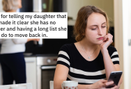 ‘Finally no partying lifestyle.’ – After Her Daughter Disowned Her, This Mom Has Some Conditions Before Letting Her Come Home