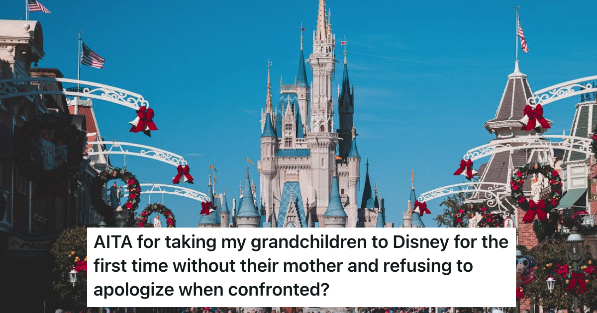 Disney With Grandpa AITA Parents Emotionally Manipulated Grandparent Into Babysitting For 5 Days, So They Took The Kids To Disney Without The Parents