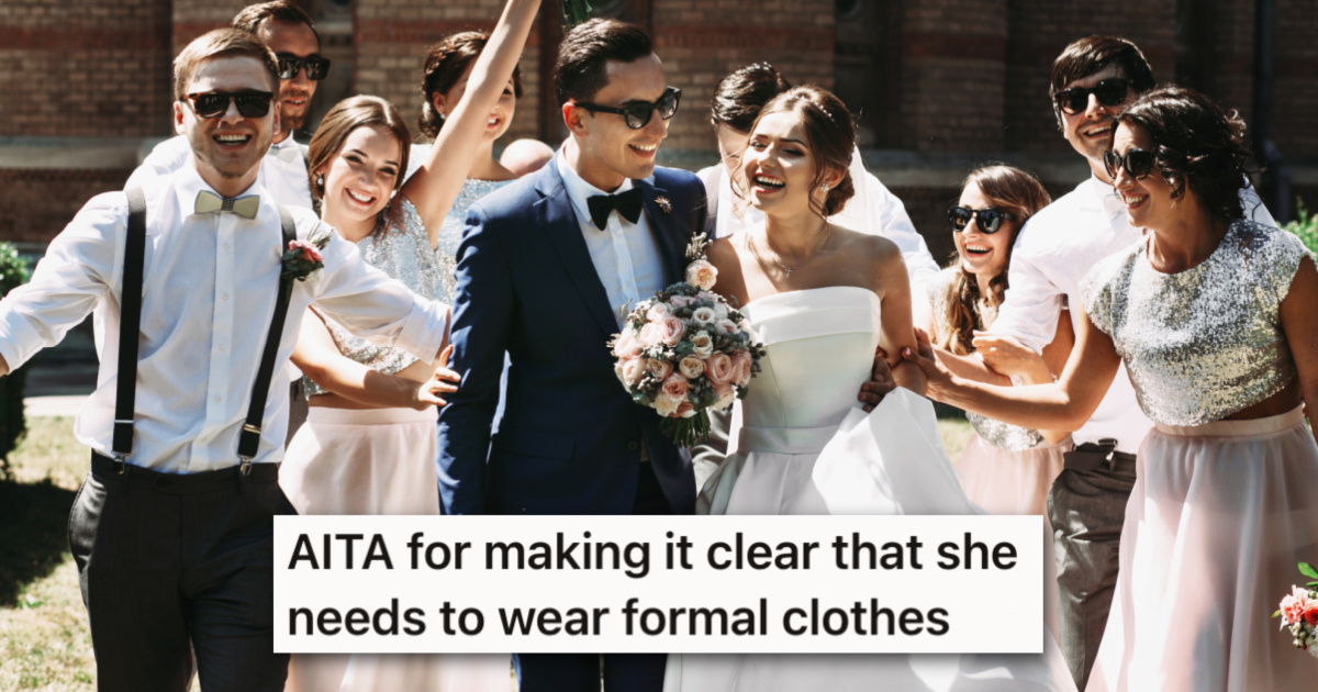 Bride’s Sister Doesn’t Want To Wear A Dress At The Her Wedding, But ...