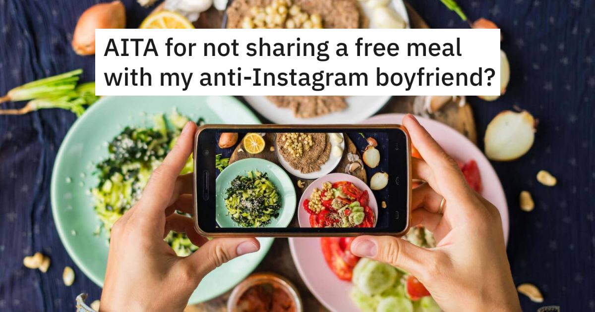 Influencer Thumb Food Influencers Boyfriend Belittled Her Work, But Now Thinks Hes Entitled To The Free Meal She Was Offered. So She Brings One Of Her Friends Instead.