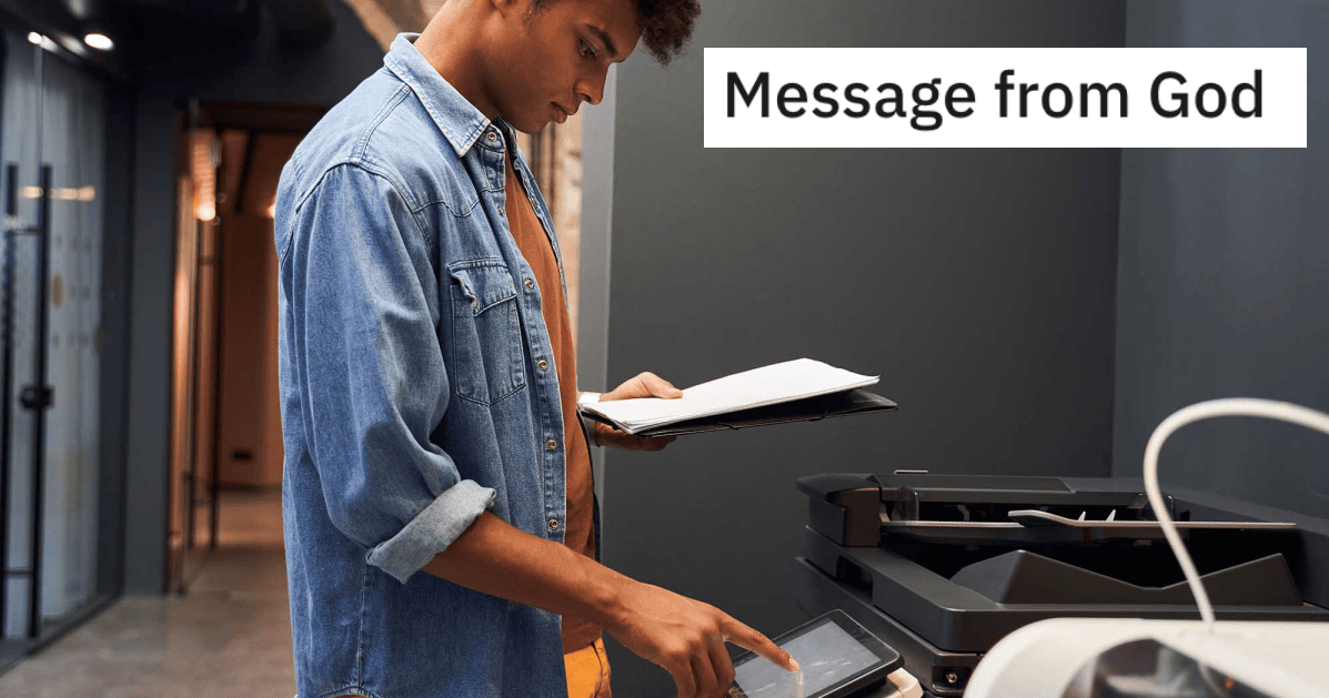 IT Employee Uses “Message From God” To Make Sure His Coworker Never ...