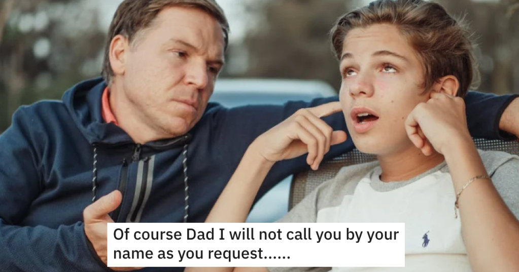 Dad Demands His Son Not Call Him "Dad" At The Family Business, So He Comes Up With An Annoying Nickname And Uses It Constantly