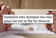 Husband Wanted A Divorce But Didn’t Think About Paying For Health Insurance, So Now He Has To Pay $400 A Month To Get His Wife To Not Divorce Him