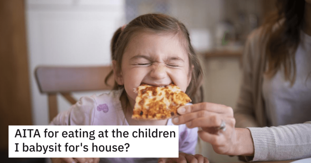 Babysitter Ate A Slice Of The Pizza She Ordered For The Kids She Watches, But When The Parents Get Home They Freak Out At Her