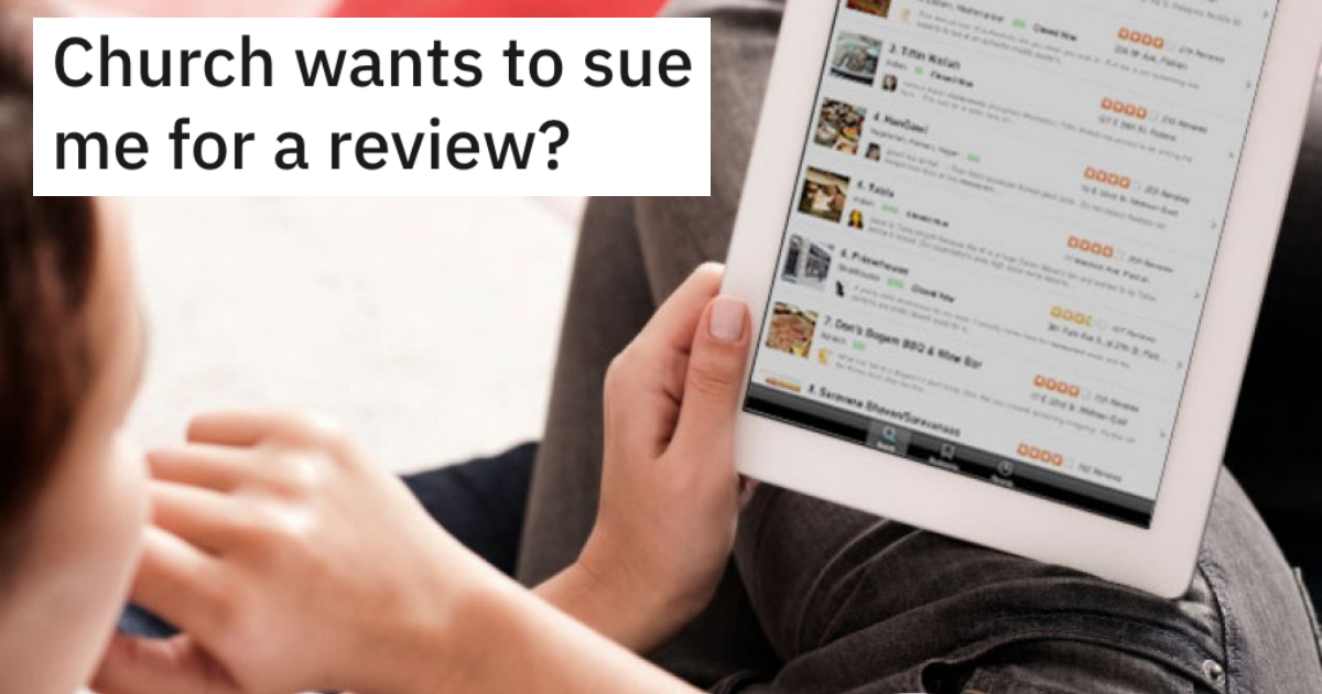 Review Thumb Church Threatens To Sue Contractor For Leaving A Review Revealing He Hadnt Been Paid, So He Wrote Another Review That Cost Them Thousands