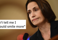 Happy Guy Tells A Woman She Should Smile More, So She Comes Up With A Lie That Made Him Wish He Kept His Mouth Shut