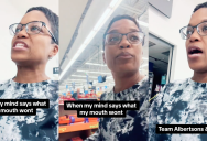 ‘You’re not gonna harass me.’ – Woman Refuses To Let Walmart Worker Check Her Receipt After Using Self Checkout And Bagging Her Own Groceries