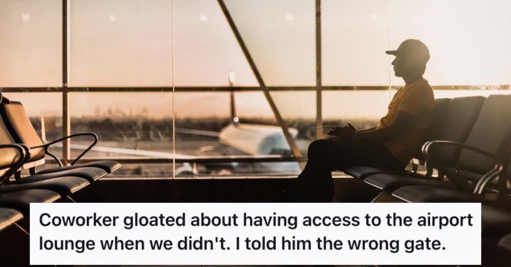 Their Co-worker Tried To Act Like A Big Shot At The Airport, So They Told Him The Wrong Gate So He’d Miss the Flight