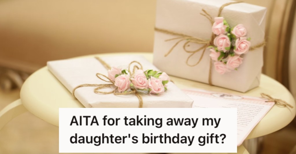 Dad Bought Their Daughter Gifts That Her Other Daughter From Another Relationship Wanted, So She Responded By Taking Them Away