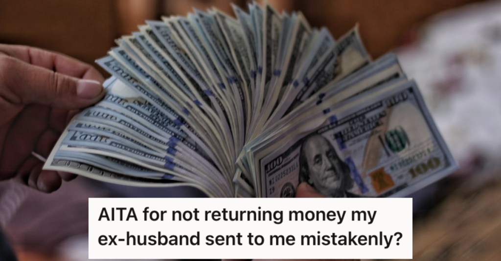 Her Ex-Husband Accidentally Transferred A Lot of Money Into Her Account, So She Kept It Because He Owed Her $12,000