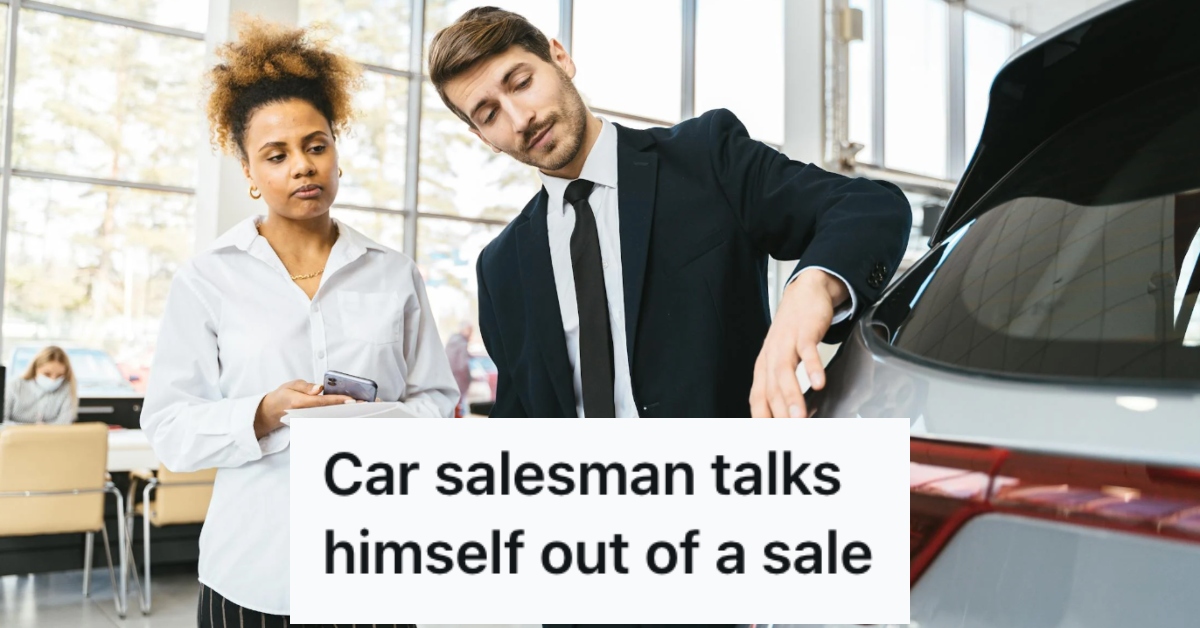 Car Salesman Didn’t Believe They Enough Money To Buy A Certain Vehicle, So He Took His Business Elsewhere And Made Sure The Guy’s Boss Found Out
