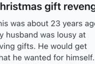 Her Husband Bought Her A Shop-Vac For Christmas, So She Got Revenge By Giving Him A “Crappy” Gift