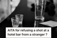 A Stranger Wanted To Buy Her A Drink, But She Refused. Now She Feels Bad Because The Bartender Laid A Guilt Trip On Her.