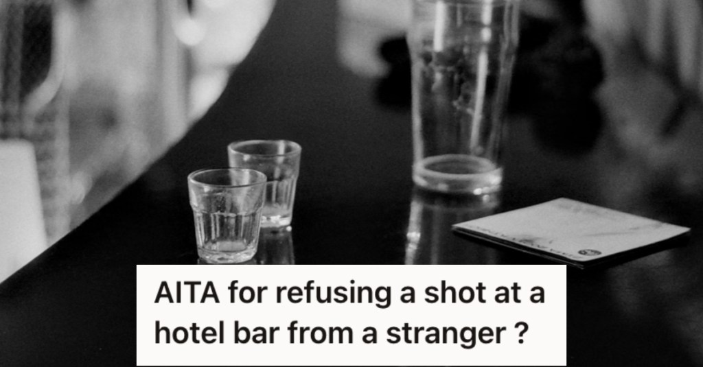 A Stranger Wanted To Buy Her A Drink, But She Refused. Now She Feels Bad Because The Bartender Laid A Guilt Trip On Her.