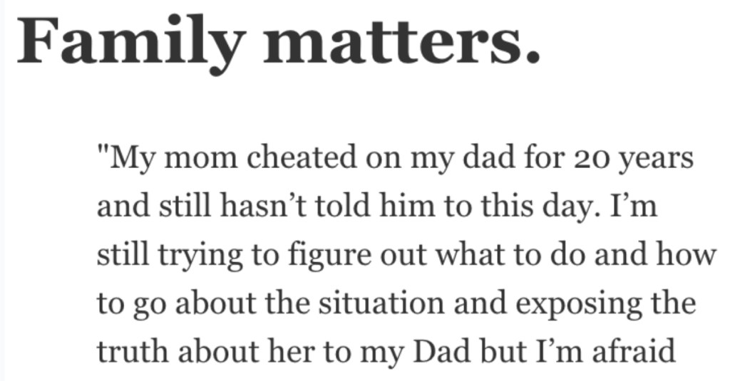 People Open up About the Disturbing Things They’ve Learned About Friends and Family Members