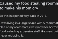 Their Roommate Wouldn’t Stop Stealing Their Food, So They Got Revenge By Making Sure He Fed His Mother Horse Meat