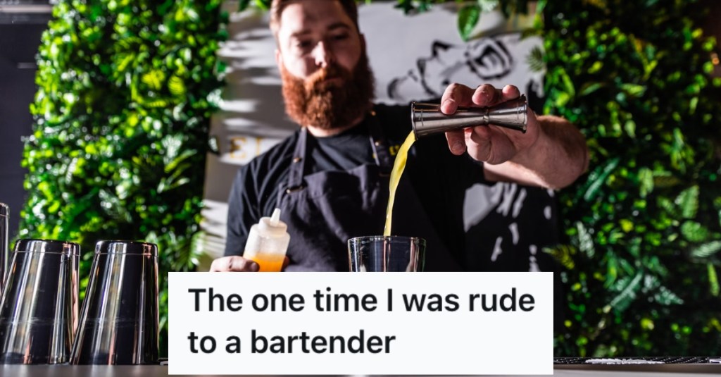 A Bartender Was Needlessly Rude To Them, So They Made Sure To Pay In Coins To Ruin Their Day