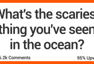 People Share Stories About the Creepiest Things They’ve Seen in the Ocean