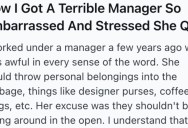 An Awful Manager Pushed Employees Around And Threw Away Their Personal Belongings, So One Worker Called Their Union And Got Satisfying Revenge