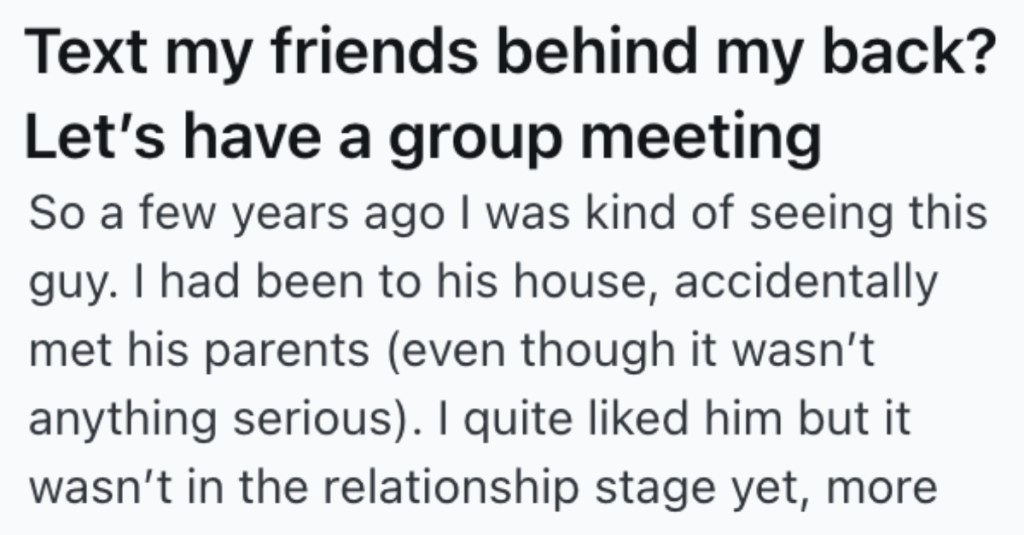 She Found Out The Guy She Was Seeing Was Trying To Get With Her Friends, So She Set Up A Group Meeting And Put Him In His Place