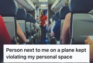 Woman Sitting Next To Them On A Plane Was Needlessly Rude, So They Found A Clever Way To Annoy Her As Much As Possible