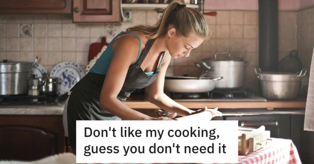 Woman’s Mother-In-Law Wouldn’t Stop Criticizing Her Cooking, So She Decided To Stop Including Her In Family Meals