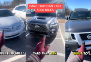 Car Dealership Employee Recommends Vehicles That Will Last Over 300,000 Miles. – ‘These things are built to last.’