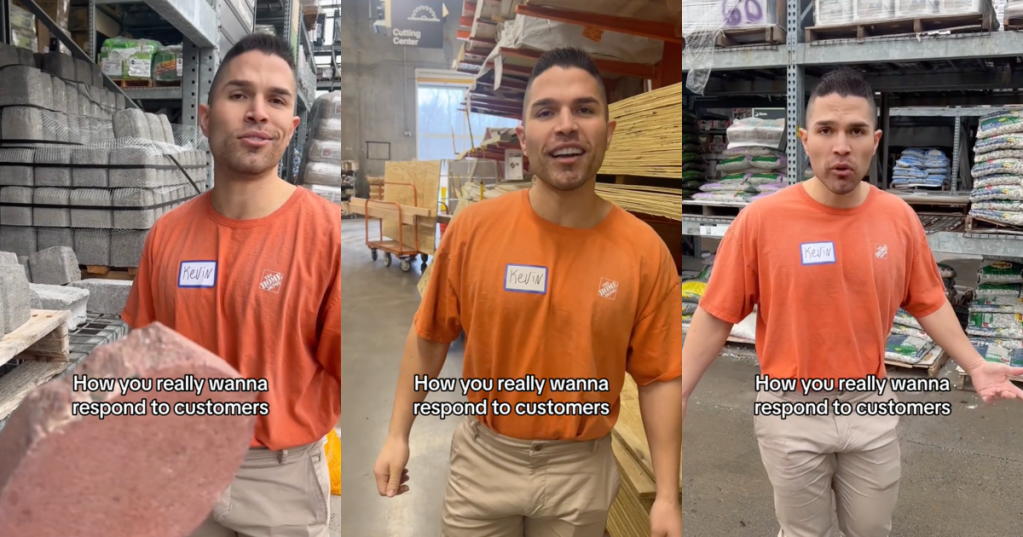 'You can steal it for all I care.' - Home Depot Employee Shows Us What Answering Customers Honestly For A Day Would Look Like
