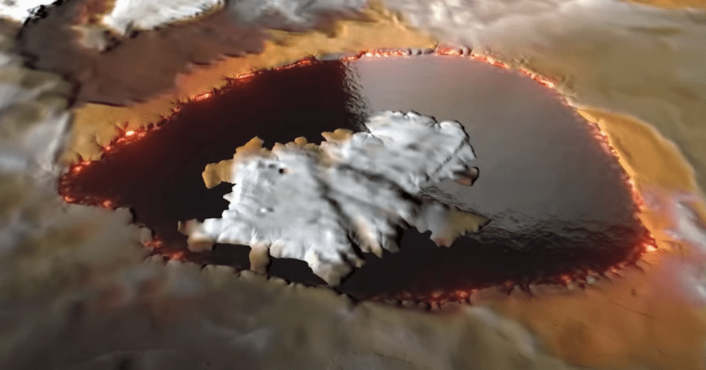 NASA Releases Incredible Video Of Reflective Lava Lake On Jupiter's Hellish Moon