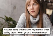 Child-Free Woman Opted Out Of A Girl’s Weekend Because Of Too Much “Kid Talk,” And Now They’re Calling Her A Bad Friend