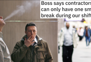 When Boss Tries To Limit Construction Crew To One Smoke Break A Day, They Find A Hilarious Way To Make The Most Out Of Their “One Break”