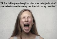 She Got Upset After Her Young Cousin Blew Out Her Birthday Candles, So Her Family Called Her A Brat And Thinks She Should Grow Up