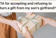Her Son Doesn’t Want to Look Like A Gold Digger, So He’s Trying To Force Her To Return A Expensive Gift Back To His Girlfriend