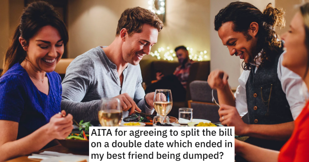 She Offered To Pay Her Portion Of The Bill On A Double Date, But Her Entitled Roommate Insists The Men Pay For Them