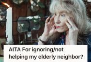 She Helped Her Elderly Neighbor A Few Times, But When She’s Asked To Do More She Closes The Door In Her Face