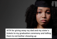 She Won Valedictorian, But When Her Father And Sister Said They Might Not Make It To Graduation, She Gave Away Their Tickets