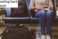 Inconsiderate Travelers Steal Woman’s Seat On A Vacation, So She Steals It Right Back And Doesn’t Feel Bad About It At All