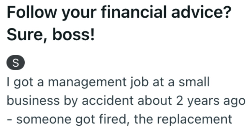 Their Boss Gave Them A Book Of Financial Tips Instead Of A Raise, So They Took the Book’s Advice And Started Sending Out Resumes