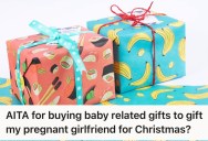 He Bought His Girlfriend Baby-Related Items For Christmas, But She’s Not Happy That He Made It All About The Kid