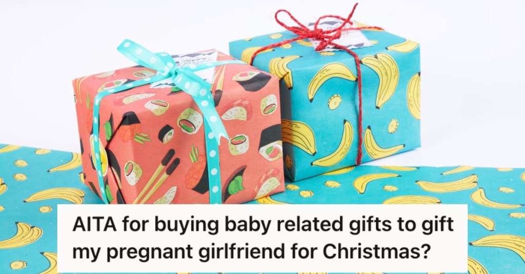 He Bought His Girlfriend Baby-Related Items For Christmas, But She’s Not Happy That He Made It All About The Kid