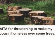 His Cousin Chopped Down Trees On His Property Without His Permission, So He Got Cops and Lawyers Involved