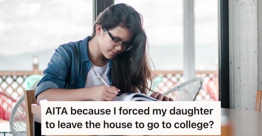 Their Daughter Has Mental Health Problems And Doesn't Wants To Leave The House, But They Made Her Go To A Meeting So She Wouldn't Get Kicked Out Of College