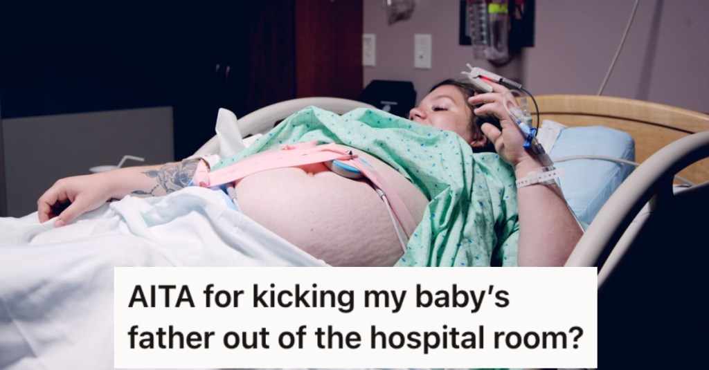 Right After She Gave Birth The Cheating Father Brought A Playstation Into Her Room. She Told Him Exactly Where He Could Go.